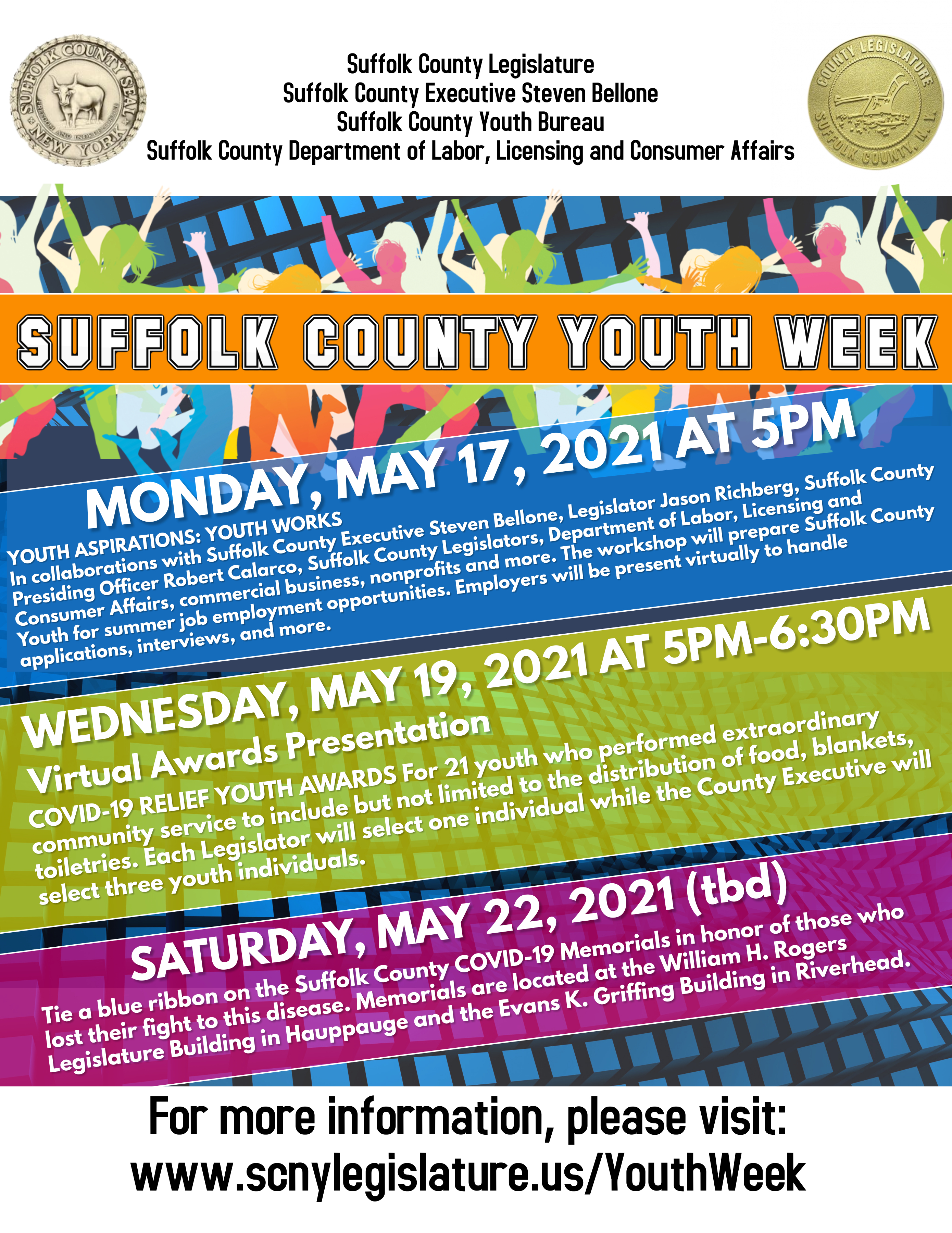 Suffolk County Youth Week program information